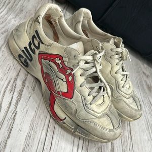 Gucci lips sneakers men’s